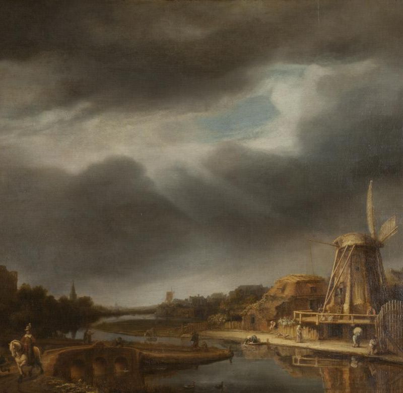A Landscape with a Mill