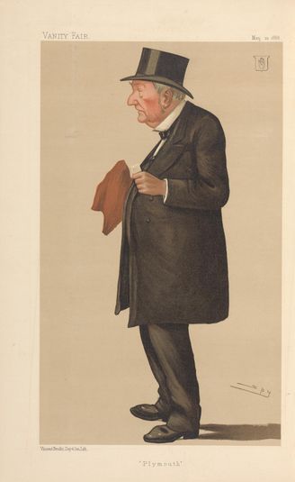 Vanity Fair: Shipping Officials; 'Plymouth', Sir Edward Bates, May 12, 1888