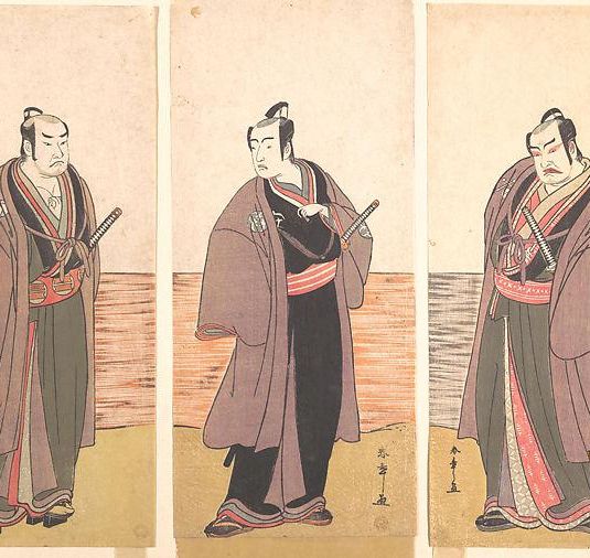 Ichikawa Danjuro V as a Chivalrous Commoner (Gonin Otoko) from the Play "Hatsumonbi kuruwa Soga"