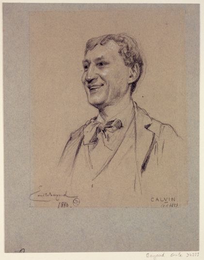 Portrait de Calvin, acteur du Palais Royal.