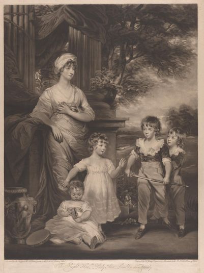 Lady Anne Lambton and Family