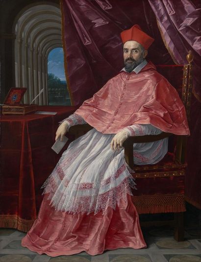 Portrait of Cardinal Roberto Ubaldino, Papal Legate to Bologna