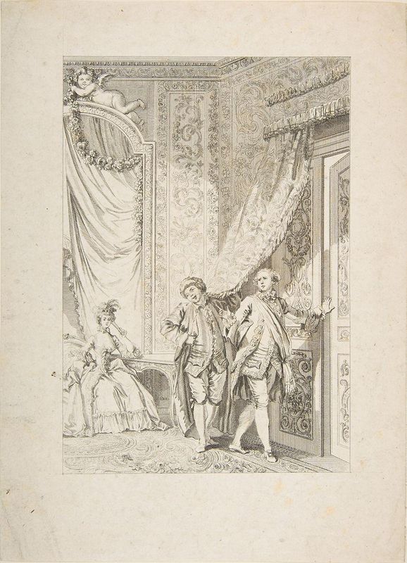 Le Magnifique, from Contes et nouvelles en vers par Jean de La Fontaine. A Paris, de l'imprimerie de P. Didot, l'an III de la République, 1795