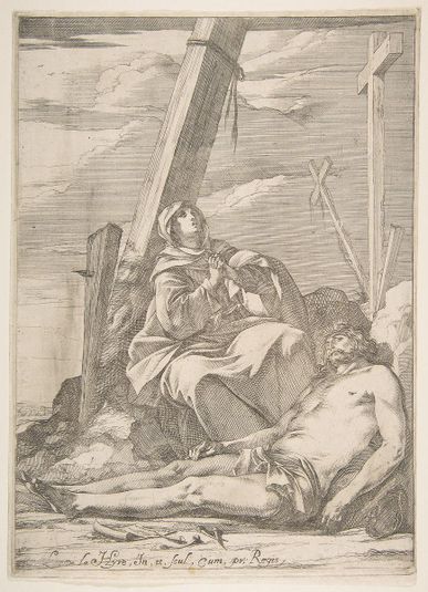 Christ and the Virgin at the Foot of the Cross