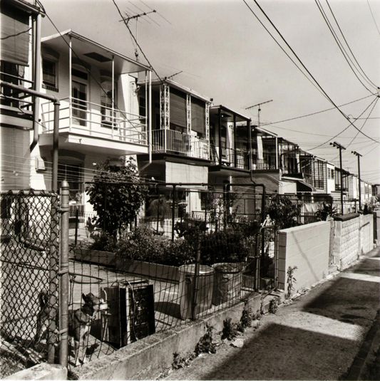 Back View of Row Homes