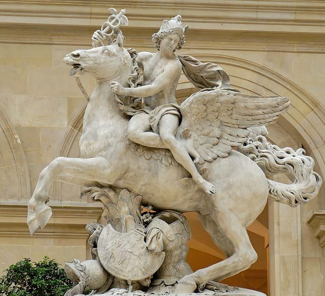 Mercury Mounted on Pegasus