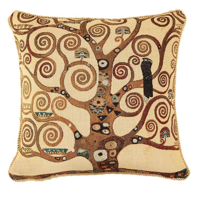 Gustav Klimt Tree of Life - Cushion Cover Art 45cm*45cm Signare Tapestry