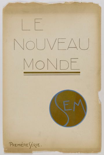 Album Le Nouveau Monde (1ère série) : couverture