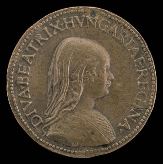 Beatrice of Aragon, 1457-1508 [obverse]