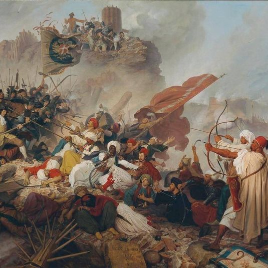 The Turks Attack the Löwelbastei