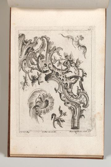 Various Designs for Rocaille Ornaments, Plate 3 from an Untitled Series of Rocaille Ornaments for Frames