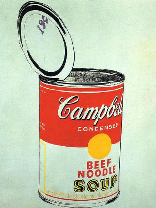 Big Campbell's Soup Can 19c (Beef Noodle)