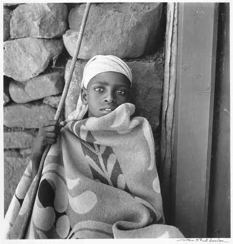 Basuto(Lesotho) Herd Boy, near Maseru, 1941