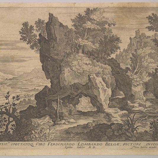 Rocky Landscape with St. Jerome