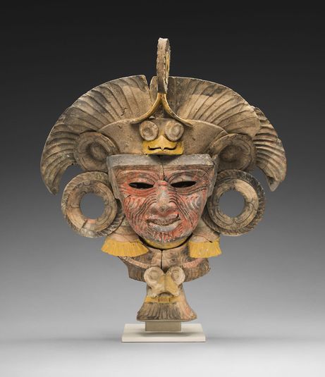 Mask from an Incense Burner Portraying the Old Deity of Fire