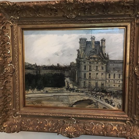 A Corner of the Louvre