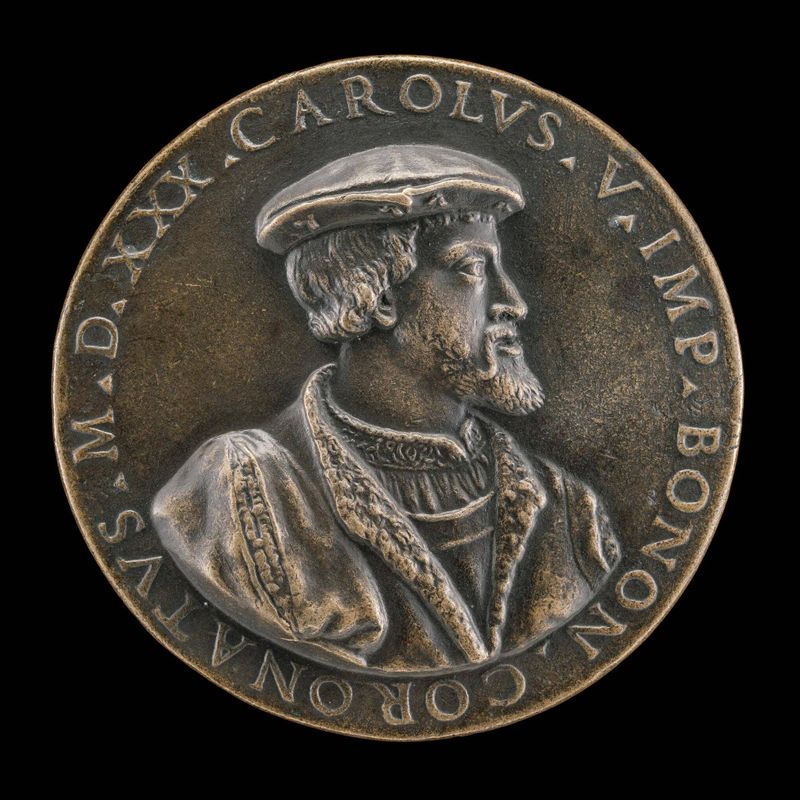 Coronation Medal of Charles V, 1500-1558, King of Spain 1516, Holy Roman Emperor 1519-1556