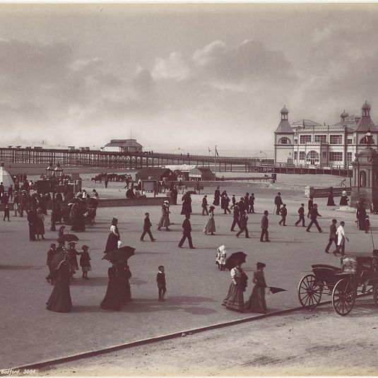 Rhyl. The Pavilion and Pier