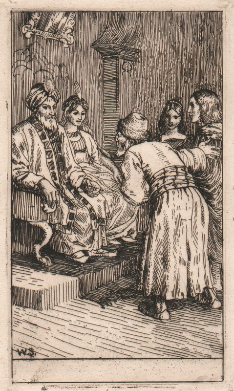 Illustration to 'Nathan, The Wise'