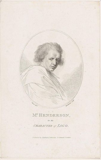 John Henderson, in the Character of Iago (Shakespeare's Othello)
