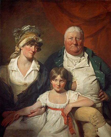 William Chalmers Bethune (1744 - 1807), his Wife Isobel Morison (1760 - 1850) and their Daughter Isabella Maxwell Morison (1795 - 1818)