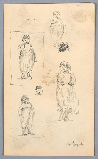 Sketches of Children at Eyub