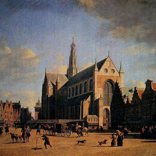 The Great Market (Grote Markt) in Haarlem