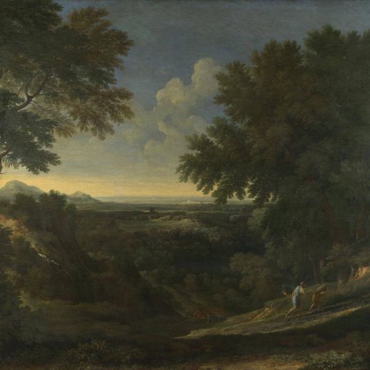Landscape with Abraham and Isaac approaching the Place of Sacrifice