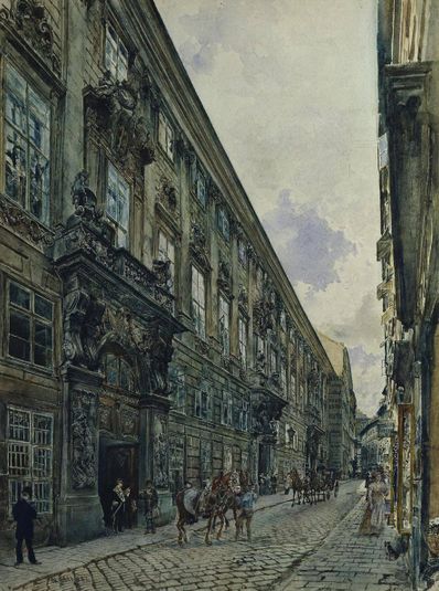 The Winter Palace of Prince Eugene of Savoy in the Himmelpfortgasse in Vienna
