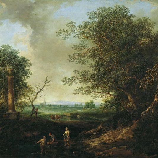 Landscape with Column