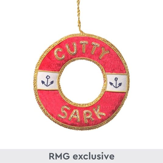 Cutty Sark Life Ring Decoration Royal Museums Greenwich