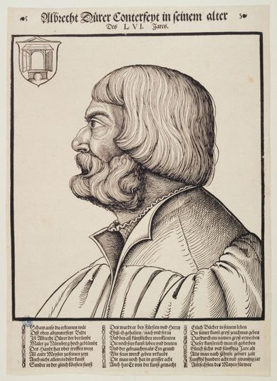 Portrait de Dürer (Bartsch app. 56)