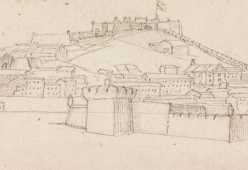 Sketch of a Walled City