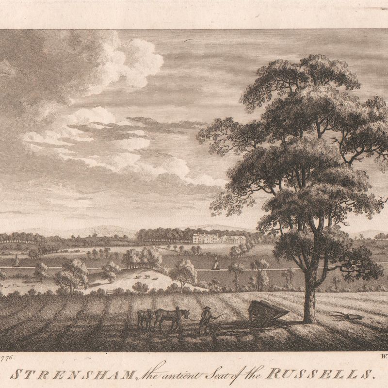 Strensham, the ancient Seat of the Russells