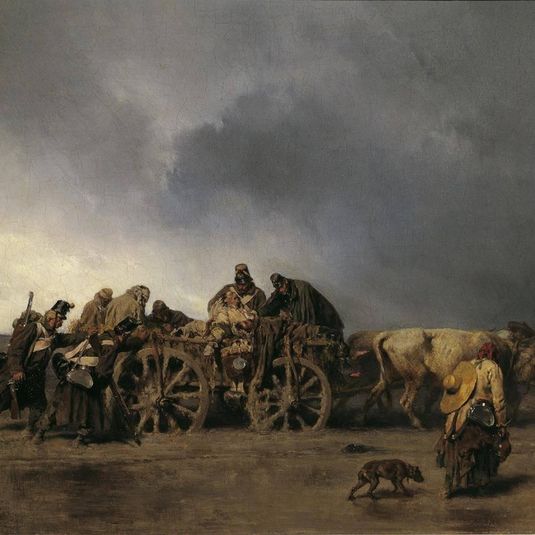 Transportation of Wounded Soldiers I