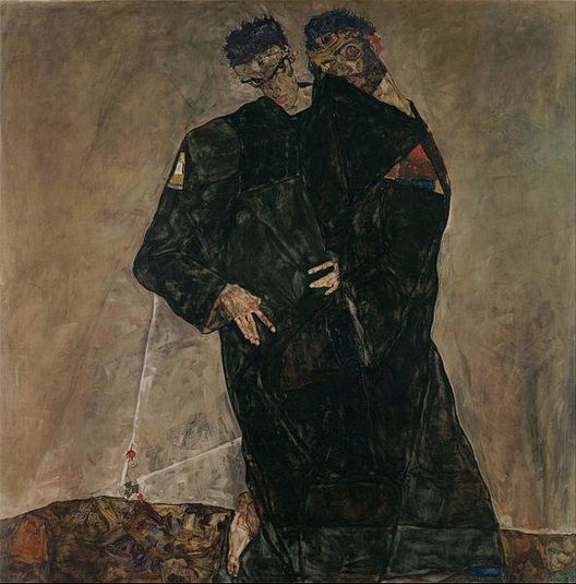 Los ermitaños (Egon Schiele)
