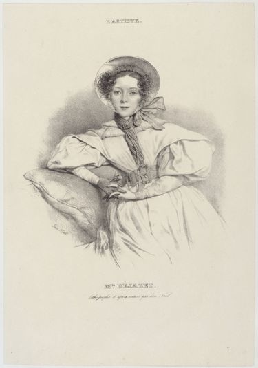 Portrait de Mademoiselle Déjazet