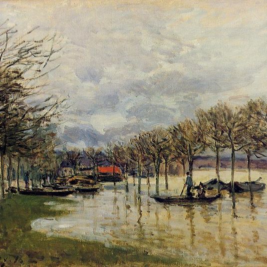 The Flood on the Road to Saint Germain