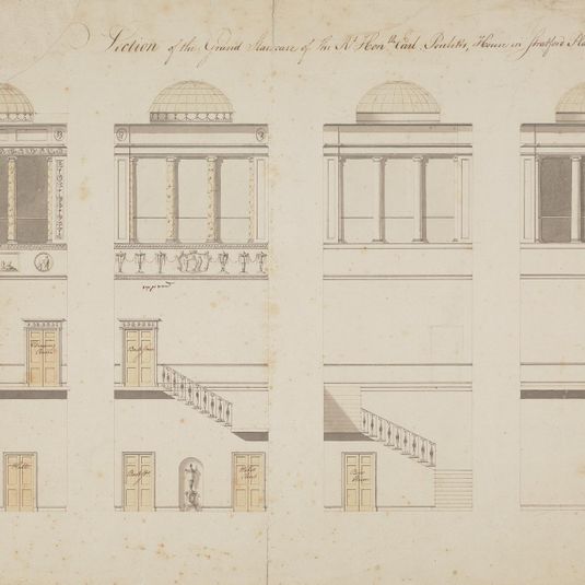 Design for the Staircase at Stratford Place