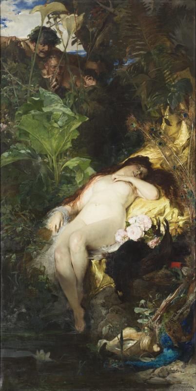 Nymph and Fauns
