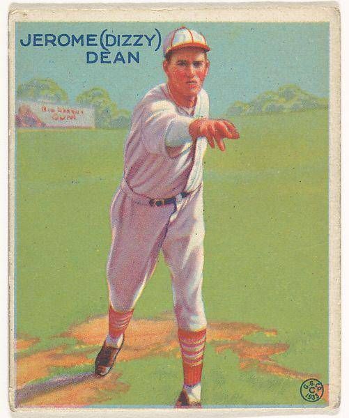 Jerome (Dizzy) Dean, St. Louis Cardinals, from the Goudey Gum Company's Big League Chewing Gum series (R319)