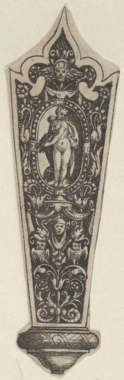 Copy of a Design for a Knife Handle with the Death of Lucretia