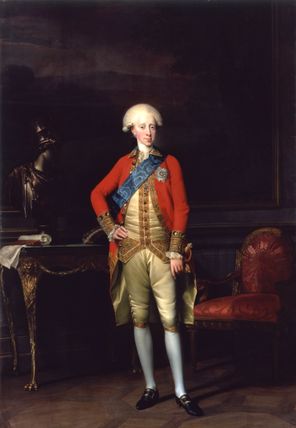 King Frederik VI, 1768-1839, took over the government in 1784, crowned 1808