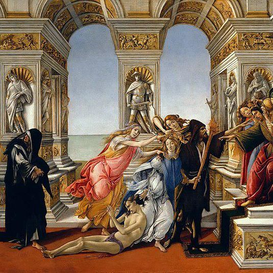 A Calúnia de Apeles (Botticelli)