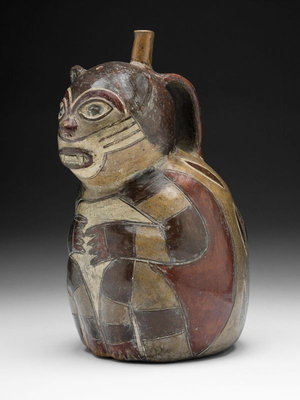 Vessel in the Form of a Pampas Cat