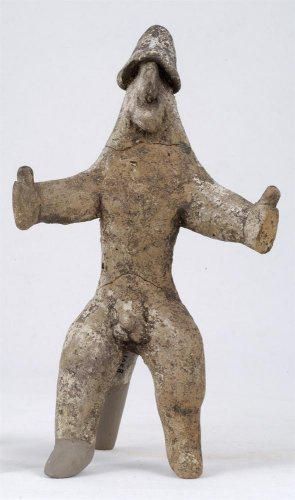 Boeotian Mounted Male Figurine