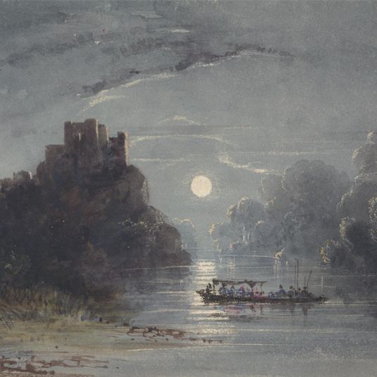 Moonlight River Scene