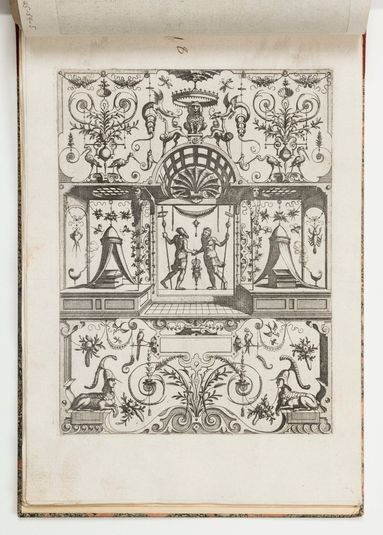 Plate 18, from Grotteßco in diverßche manieren (Various Grotesques)