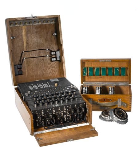 German Kriegsmarine 'Enigma' encoding machine