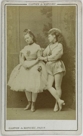 Portrait de Paula et Paula, (actrices)